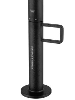 Смеситель для раковины Wonzon & Woghand Loop WW-112-00-508 чёрный матовый